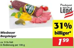 Nah&Frisch Wiesbauer Bergsteiger Angebot