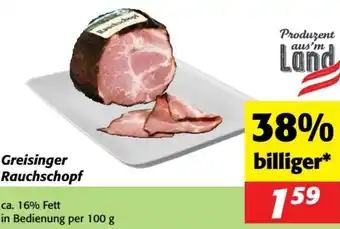 Nah&Frisch Greisinger Rauchschopf Angebot