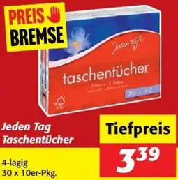 Nah&Frisch Jeden Tagi taschentücher Angebot
