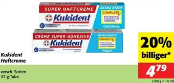 Nah&Frisch Kukident Haftcreme Angebot