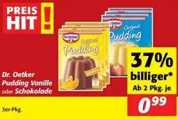 Nah&Frisch Dr. Oetker Pudding Vanille oder Schokolade Angebot