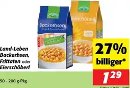 Nah&Frisch Land-Leben Backerbsen, Frittaten oder Eierschöberl Angebot