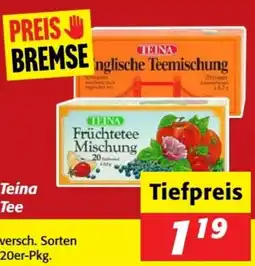 Nah&Frisch Teina Tee Angebot