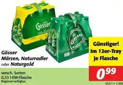 Nah&Frisch Gösser Märzen, Naturradler oder Naturgold Angebot