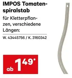 Lagerhaus Impos tomaten- spiralstab Angebot