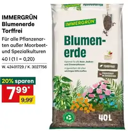 Lagerhaus Immergrün blumenerde torffrei Angebot