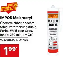 Lagerhaus Impos maleracryl Angebot