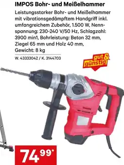 Lagerhaus IMPOS Bohr- und Meißelhammer Angebot