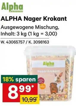 Lagerhaus Alpha Nagar Krokant Angebot