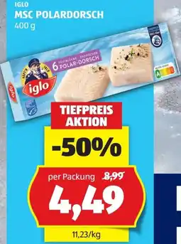 Hofer Iglo msc polardorsch Angebot