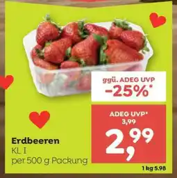 ADEG Erdbeeren Angebot