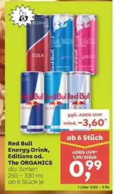 ADEG Red Bull Energy Drink, Editions od. The ORGANICS Angebot