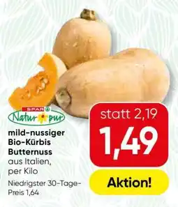 Spar mild-nussiger Bio-Kürbis Butternuss Angebot