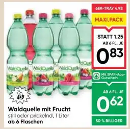 Maximarkt Waldquelle mit Frucht Angebot