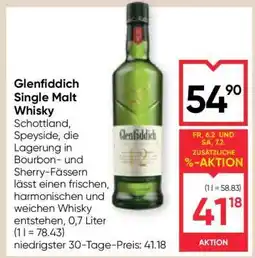 Maximarkt Glenfiddich Single Malt Whisky Angebot