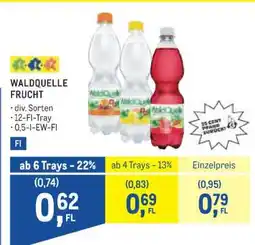 Metro Waldquelle Frucht Angebot