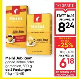 Maximarkt Meinl Jubiläum Angebot