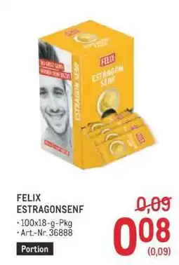 Metro FELIX ESTRAGONSENF Angebot