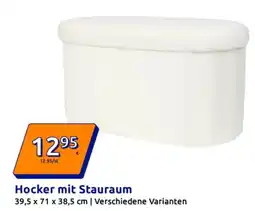 Action Hocker mit Stauraum Angebot