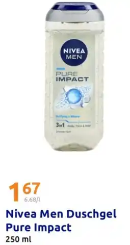Action Nivea Men Duschgel Pure Impact Angebot