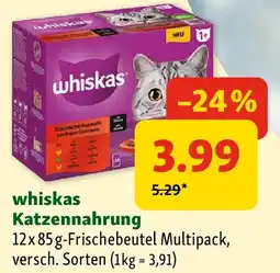 Fressnapf Whiskas katzennahrung Angebot