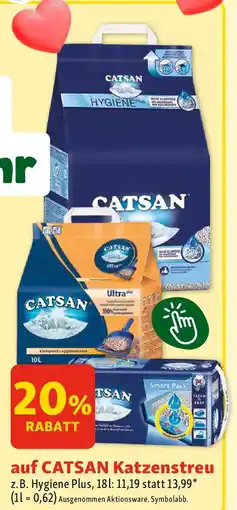 Fressnapf Auf catsan katzenstreu Angebot