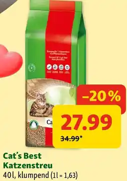 Fressnapf Cat's Best Katzenstreu Angebot