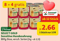 Fressnapf Select gold Sensitive Hundenahrung Angebot