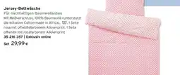 Tchibo Eduscho Jersey-Bettwäsche, Normalgröße Angebot