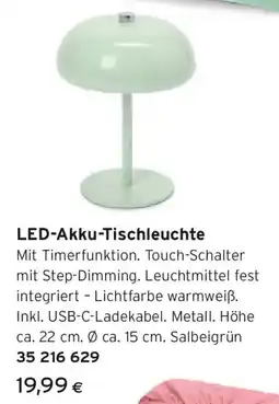 Tchibo Eduscho LED-Akku-Tischleuchte Angebot