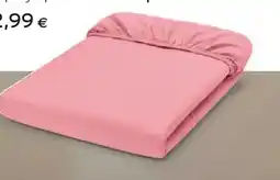 Tchibo Eduscho Jersey-Spannbettlaken, Normalgröße, rosa Angebot