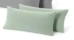 Tchibo Eduscho 2 Jersey-Kopfkissenbezüge, salbei Angebot