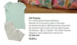 Tchibo Eduscho Pyjama-Set, salbeigrün Angebot