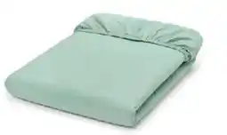 Tchibo Eduscho Jersey-Spannbettlaken, Übergröße, salbeigrün Angebot