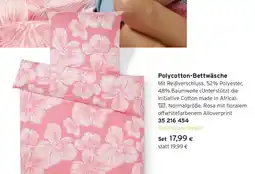 Tchibo Eduscho Polycotton-Bettwäsche, Normalgröße Angebot