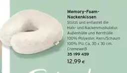 Tchibo Eduscho Memory-Foam-Nackenkissen Angebot