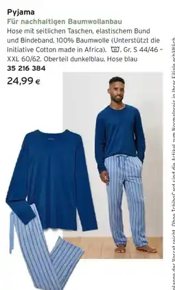 Tchibo Eduscho Pyjama Angebot