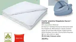 Tchibo Eduscho irisette greenline Steppdecke Dacron -Aktivkohle, Normalgröße Angebot