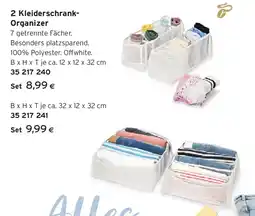Tchibo Eduscho 2 Kleiderschrank-Organizer, medium Angebot