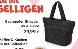 Tchibo Eduscho Gesteppter Shopper Angebot