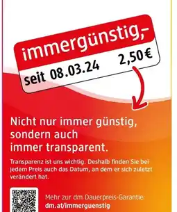 dm immergünstig Angebot