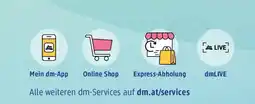 dm dm at services Angebot