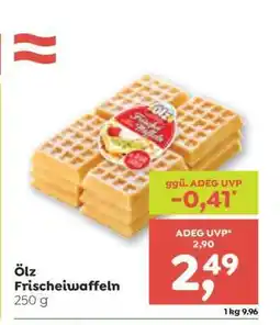 ADEG Ölz Frischeiwaffeln Angebot