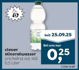 ADEG clever Mineralwasser Angebot