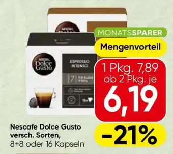 Spar Nescafé Dolce Gusto Angebot