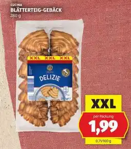 Hofer CUCINA BLÄTTERTEIG-GEBÄCK Angebot