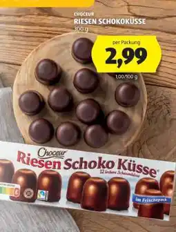 Hofer CHOCEUR RIESEN SCHOKOKÜSSE Angebot