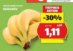 Hofer BANANEN Angebot