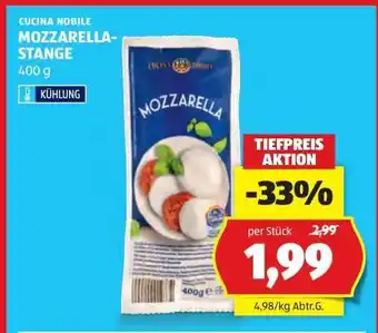 Hofer CUCINA NOBILE MOZZARELLA-STANGE Angebot