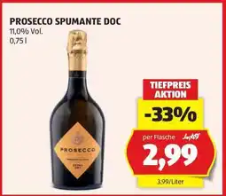 Hofer PROSECCO SPUMANTE DOC Angebot
